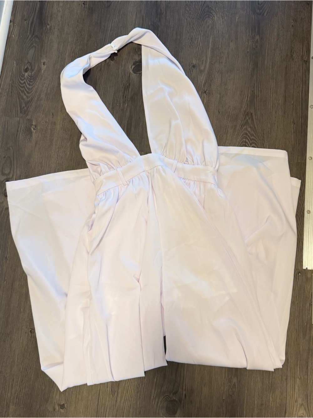 ✨NEVER WORN✨ Women's Light Pink Wide-Leg Jumpsuit